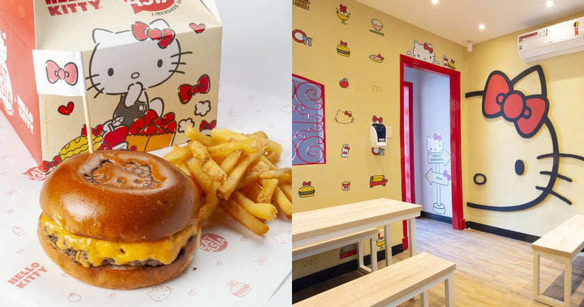 São Paulo ganha restaurante temático da Hello Kitty em 2D