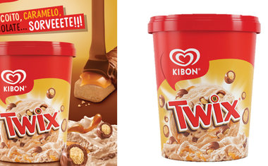 Kibon lança sorvete de massa sabor TWIX; saiba tudo!
