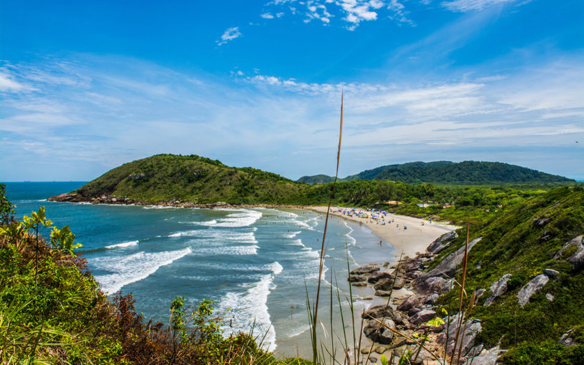 Praia da Fortaleza, Ilha do Mel, Brasil