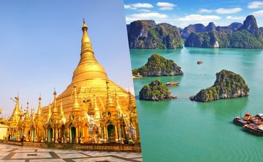10 lugares incríveis no sudeste asiático para ver online