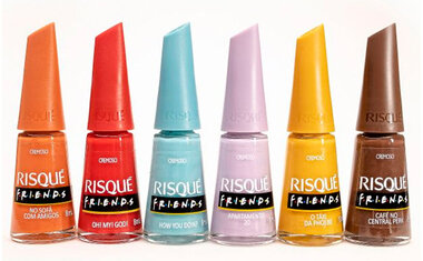 Risqué lança esmaltes inspirados na série 'Friends'; saiba mais!