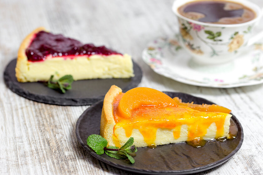 Receita aprenda a fazer cheesecake com iogurte e damasco