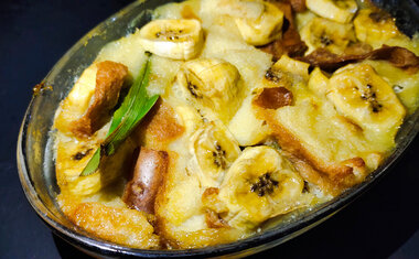 Sobremesa quente de banana é opção deliciosa para o inverno; veja a receita!