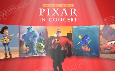 "Pixar in Concert" chega ao Brasil em julho para temporadas em São Paulo e Rio de Janeiro; saiba tudo!