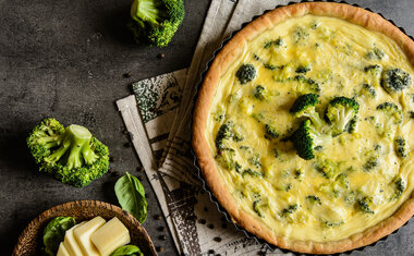 Torta de brócolis é opção saborosa para o almoço, jantar ou lanche da tarde; confira!