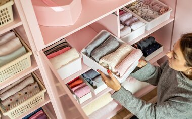 5 dicas para organizar o seu closet