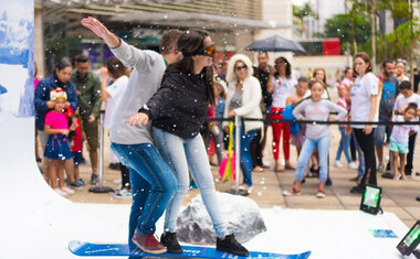 Avenida Paulista terá atividade gratuita com neve artificial e prancha de snowboard; saiba mais! 