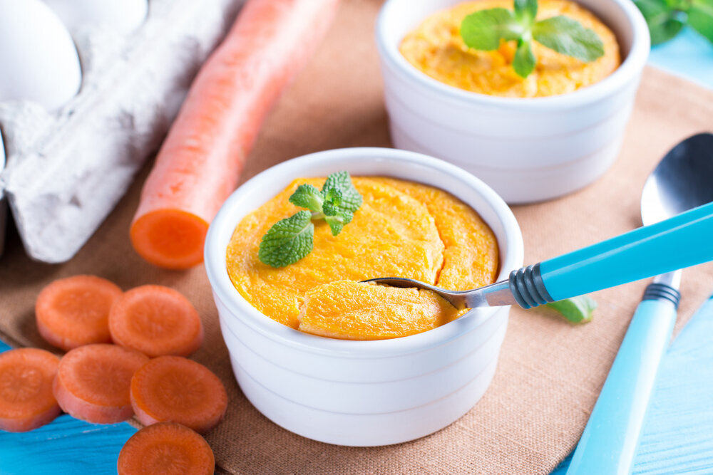 Receita: Suflê de Cenoura com Aveia simples e rápido de fazer!