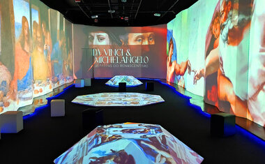 'Da Vinci e Michelangelo': tudo sobre a exposição imersiva 