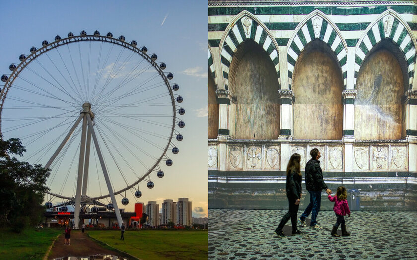 Passeio ao ar livre em São Paulo para o Dia dos Pais