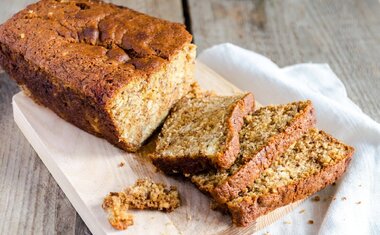 Bolo de Maçã com Aveia e Canela