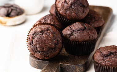 Receita: cupcake simples de chocolate