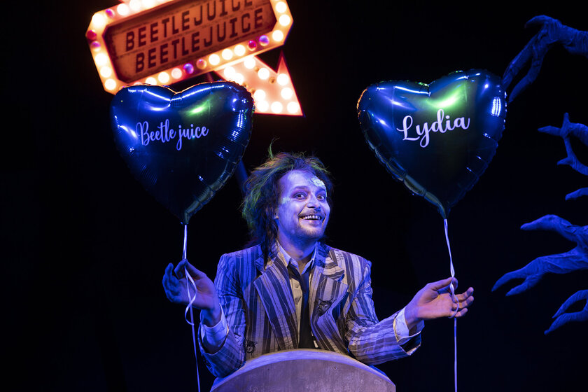 'Beetlejuice - O Musical' no Teatro Liberdade - Guia da Semana