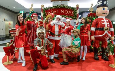 Imagem de destaque para Programação de Natal nos shoppings de São Paulo 2025