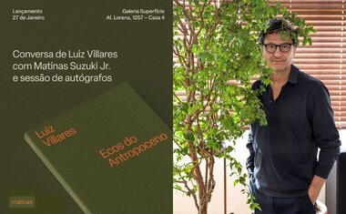 Imagem de destaque para Luiz Villares lança o livro Ecos do Antropoceno em São Paulo