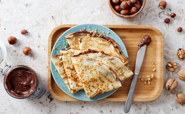 Imagem de destaque para 10 receitas fáceis de panqueca para testar hoje mesmo 