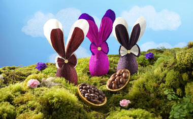Imagem de destaque para Chocolat du Jour lança coleção de Páscoa com tema de caça aos ovos