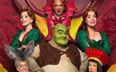 Imagem de destaque para 'Shrek - O Musical' no Teatro Renault 