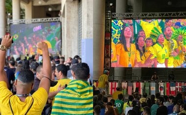 Imagem de destaque para Brasil na Copa: Museu do Futebol terá telão gratuito para os jogos, samba e atrações especiais