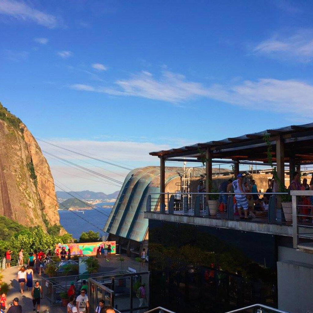 Restaurantes no bondinho do Rio de Janeiro