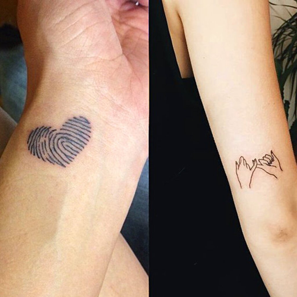 Tatuagens de casal: 8 desenhos para tatuar com o seu amor