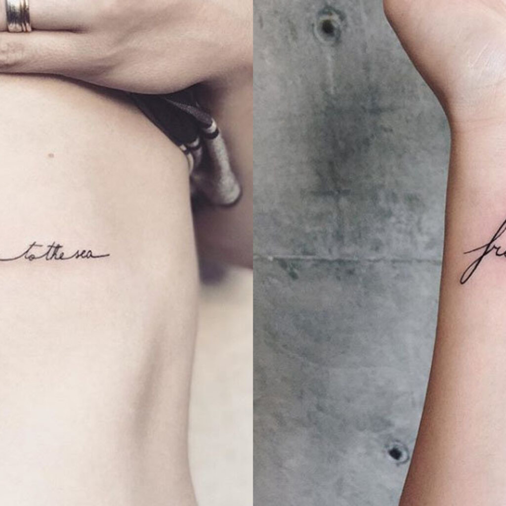 Inspire-se nessa tatuagem interativa e faça um frase que se