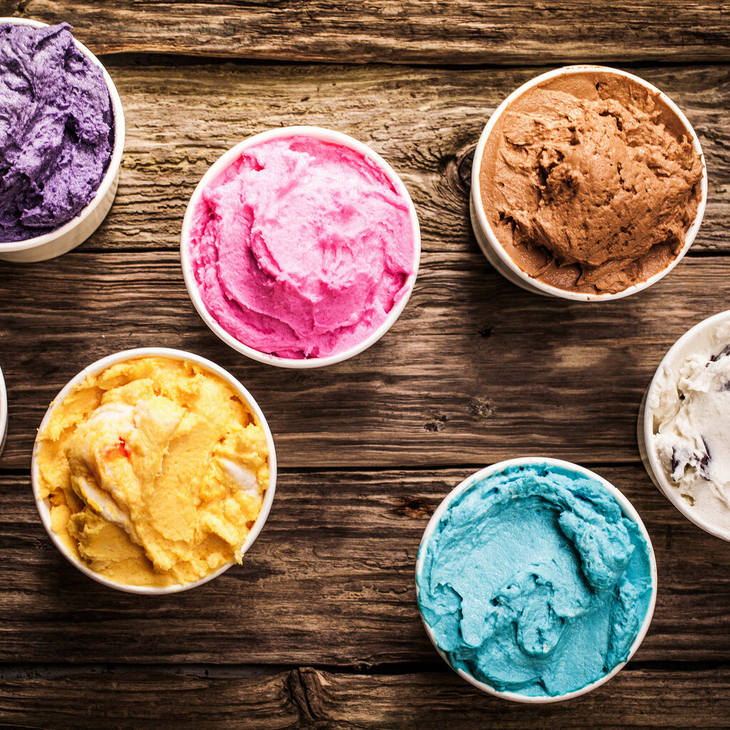Gelado ! jogo para crianças : descobrir o mundo dos sorvetes