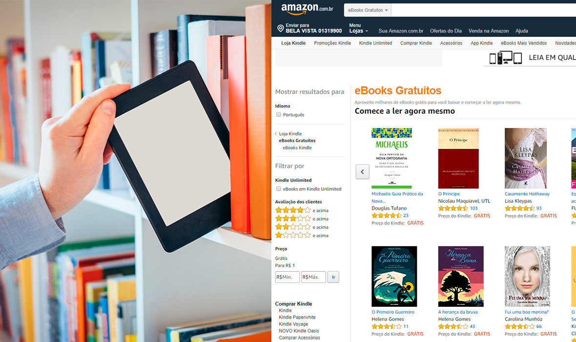 10 sites para baixar ebooks grátis