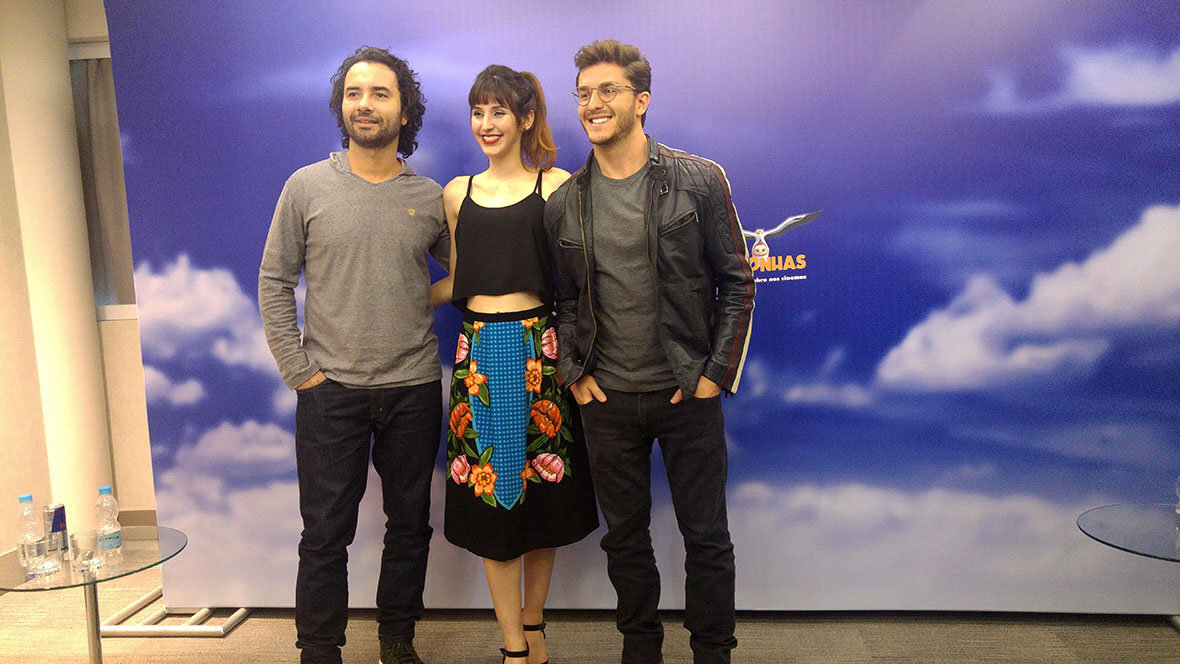 Marco Luque, Tess Amorim e Klebber Toledo revelam bastidores da