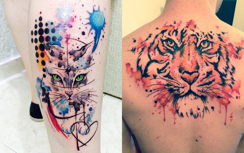 15 Tatuadores Brasileiros Que Dominam A Arte Da Aquarela E Que Voce Tem Que Conhecer