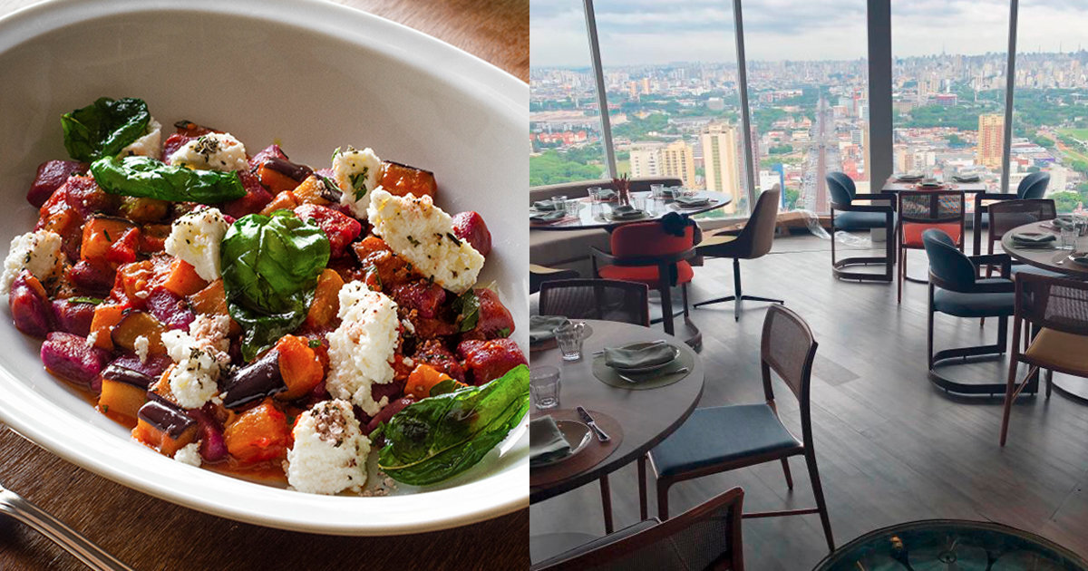 Restaurante giratório com vista para o Pico do Jaraguá, Campo de Marte e  Serra do Mar é atração imperdível na Zona Norte; conheça!