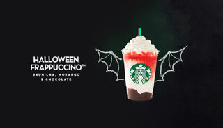 Gastronomia: Starbucks lança frappuccino especial para comemorar o Halloween 