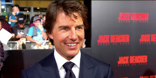Cinema: Tom Cruise esbanja simpatia na première de “Jack Reacher: Sem Retorno”