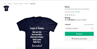 Comportamento: Dafiti vende camiseta com estampa machista e causa revolta na internet 