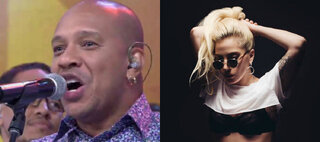 Famosos: Molejo canta Lady Gaga no "Encontro" e a internet vai à loucura 