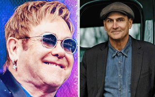 Shows: Elton John e James Taylor no Brasil em 2017