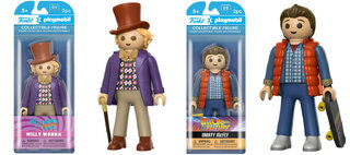 Filmes e séries: Queremos! Willy Wonka, Marty McFly e outros personagens ganham versões em Playmobil 