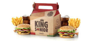 Gastronomia: Burger King lança combo especial para idosos acima de 70 anos