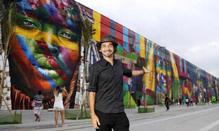Na Cidade: Grafiteiro Kobra fará maior mural do mundo na Grande São Paulo