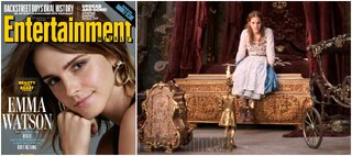 Cinema: Emma Watson aparece em novas imagens de "A Bela e a Fera"; confira
