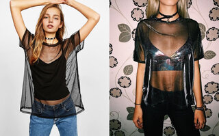 Moda e Beleza: Camisa de tule transparente é tendência em 2017; se inspire em 23 looks