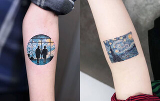 Comportamento: 23 tatuagens baseadas em obras de arte que toda pessoa culta vai querer se inspirar 