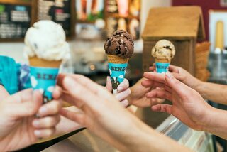 Gastronomia: Ben & Jerry's realiza "Free Cone Day" com sorvete gratuito em São Paulo