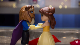 Cinema: Fofo! Disney e LEGO lançam curta para divulgar "A Bela e a Fera" 
