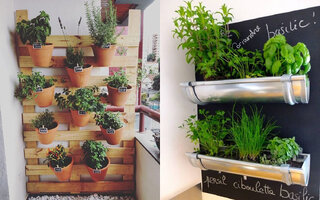 Casa e decoração: Replantando alimentos: 7 ideias de como fazer a sua própria horta em casa