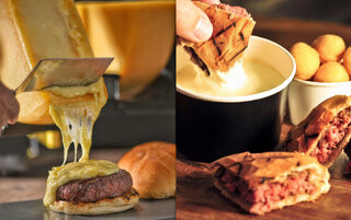Restaurantes: Hambúrguer de fondue e raclete: hamburgueria traz lanches com exageros de queijo para o inverno