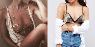 Moda e Beleza: Tendência "chain bra": sutiã feito de correntes é a nova aposta entre as fashionistas