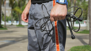 Saúde e Bem-Estar: Vídeo: treino de corda para secar