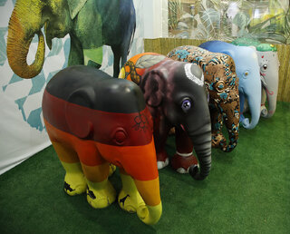 Na Cidade: Elephant Parade 