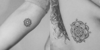 Estilo de vida: Para se inspirar: mais de 10 tatuagens de mandala que vão te encantar